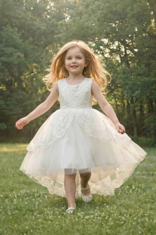 Elegant Flower Girl Dresses | Tulle & Satin | Little Ivory Elegant Flower Girl Dresses | Tulle & Satin | Little Ivory