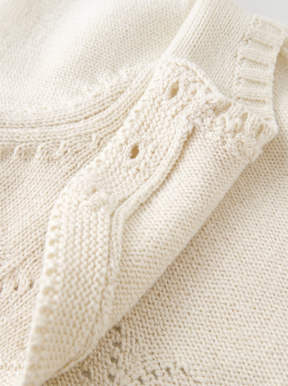 Girls Cropped Knit Bolero Cardigan