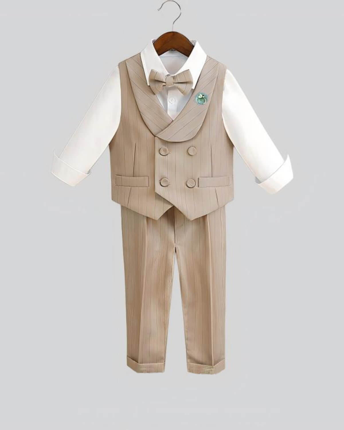 5-Piece Vest & Pants Set (Long Sleeve)