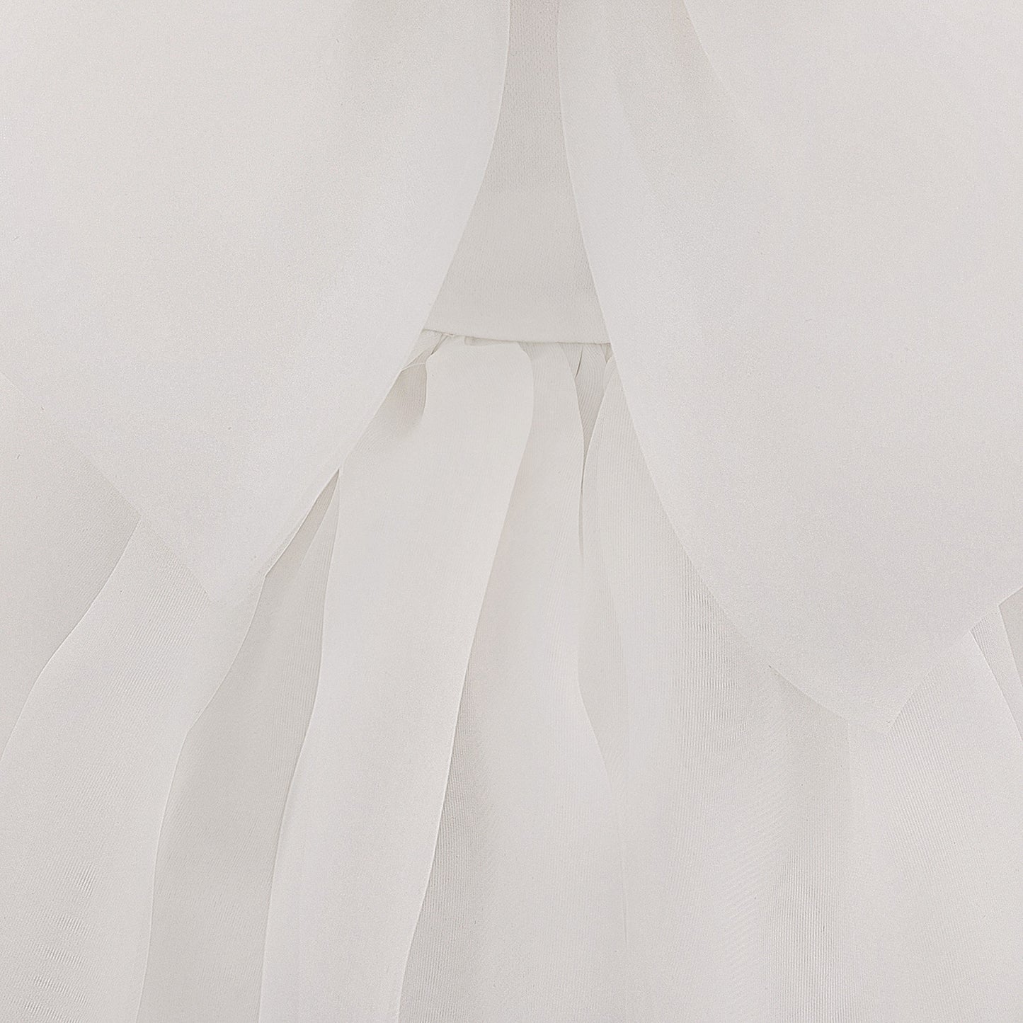 Baby & Toddler Giant Bow Satin & Organza Party Dress – Photo-Ready Statement Look (Detachable Back Bow)