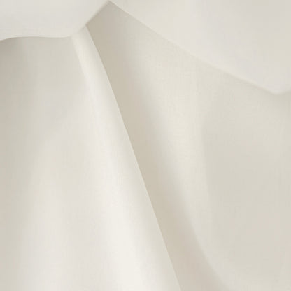 Blush Pink Satin Flower Girl Dress with Pearl Neckline & Bow Back