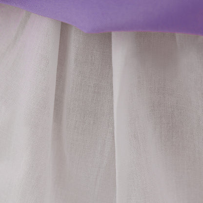 Baby & Toddler Giant Bow Satin & Organza Party Dress – Photo-Ready Statement Look (Detachable Back Bow)